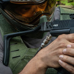 First Strike Compact Remote Line Ready Folding Stock - New Breed Paintball & Airsoft - First Strike Compact Remote Line Ready Folding Stock - First Strike
