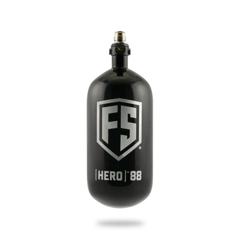 First Strike Hero 2 88/4500 Carbon Fiber Air Tank - New Breed Paintball & Airsoft - First Strike Hero 2 88/4500 Carbon Fiber Air Tank - First Strike