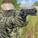 First Strike Roscoe .50 Cal Paintball Revolver - Black - New Breed Paintball & Airsoft - First Strike Roscoe .50 Cal Paintball Revolver - Black - First Strike