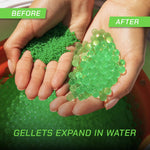 Gel Blaster Gellets 10,000 Gel Balls - Teal Green - New Breed Paintball & Airsoft - Gel Blaster Gellets 10,000 Gel Balls - Teal Green - New Breed Paintball & Airsoft