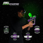 Gel Blaster STARFIRE Glow in the Dark Light Up - Green Fins - New Breed Paintball & Airsoft - Gel Blaster STARFIRE Glow in the Dark Light Up - Green Fins - Gel Blaster