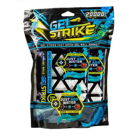 Gel Strike Gel Balls "Pro Formula" - 20K Count - White - New Breed Paintball & Airsoft - Gel Strike Gel Balls "Pro Formula" - 20K Count - White - Gel Strike