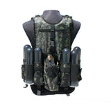Gen X Global Deluxe Tactical Paintball Vest-Digi Green - New Breed Paintball & Airsoft - Gen X Global Deluxe Tactical Paintball Vest-Digi Green - GXG