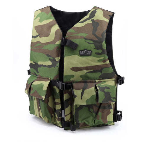 Gen X Global G-30 Chest Protector - Woodland - New Breed Paintball & Airsoft - Gen X Global G-30 Chest Protector - Woodland - GXG