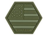 Hex Patch - American Flag - New Breed Paintball & Airsoft - Hex Patch - American Flag - Evike