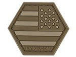 Hex Patch - American Flag - New Breed Paintball & Airsoft - Hex Patch - American Flag - Evike