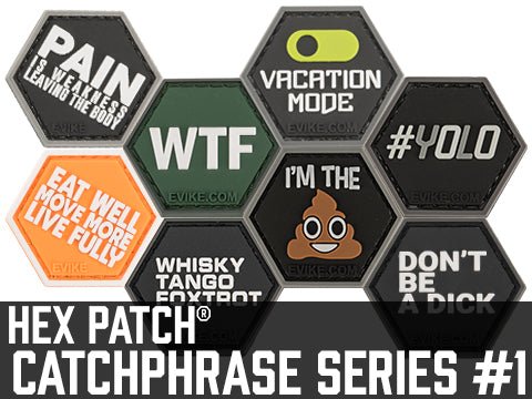Hex Patch - Catchphrase - New Breed Paintball & Airsoft - Hex Patch - Catchphrase - Evike