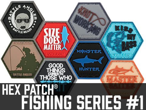 Hex Patch - Fishing - New Breed Paintball & Airsoft - Hex Patch - Fishing - Evike