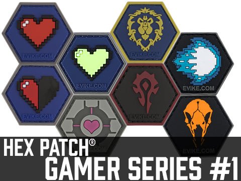 Hex Patch - Gamer - New Breed Paintball & Airsoft - Hex Patch - Gamer - Evike