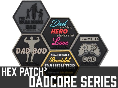 Hex Patch - Mom & Dad - New Breed Paintball & Airsoft - Hex Patch - Mom & Dad - Evike