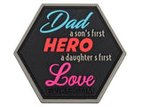 Hex Patch - Mom & Dad - New Breed Paintball & Airsoft - Hex Patch - Mom & Dad - Evike