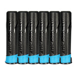 High Capacity 165 Round Pods - Black/Turquoise - 6 Pack - New Breed Paintball & Airsoft - High Capacity 165 Round Pods - Black/Turquoise - 6 Pack - New Breed Paintball & Airsoft - HK Army