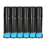 High Capacity 165 Round Pods - Black/Turquoise - 6 Pack - New Breed Paintball & Airsoft - High Capacity 165 Round Pods - Black/Turquoise - 6 Pack - New Breed Paintball & Airsoft - HK Army
