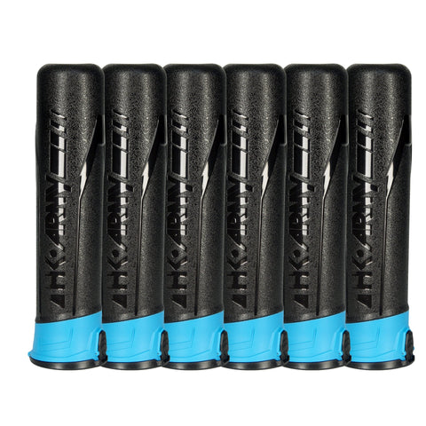 High Capacity 165 Round Pods - Black/Turquoise - 6 Pack - New Breed Paintball & Airsoft - High Capacity 165 Round Pods - Black/Turquoise - 6 Pack - New Breed Paintball & Airsoft - HK Army