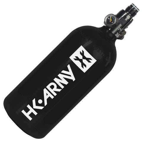 HK Army 48ci / 3000psi Aluminum Compressed Air Tank - Black - New Breed Paintball & Airsoft - HK Army 48ci / 3000psi Aluminum Compressed Air Tank - Black - HK Army