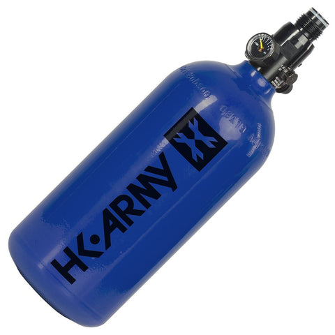 HK Army 48ci / 3000psi Aluminum Compressed Air Tank - Blue - New Breed Paintball & Airsoft - HK Army 48ci / 3000psi Aluminum Compressed Air Tank - Blue - HK Army