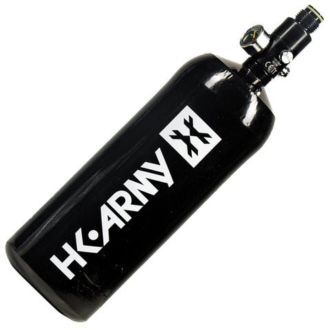 HK Army 62ci / 3000psi Aluminum Compressed Air Tank - Black - New Breed Paintball & Airsoft - HK Army 62ci / 3000psi Aluminum Compressed Air Tank - Black - HK Army