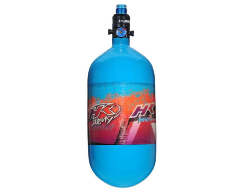 HK Army AeroLite "EXTRA LITE" Tank with Aerolite2 Pro Reg - 80ci / 4500psi - Liquid Teal - New Breed Paintball & Airsoft - AeroLite "EXTRA LITE" Tank w/ Aerolite2 Pro Reg - 80ci / 4500psi - Liquid Teal - New Breed Paintball & Airsoft - HK Army