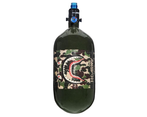 HK Army AeroLite "EXTRA LITE" Tank with Aerolite2 Pro Reg - 80ci / 4500psi - Shark - New Breed Paintball & Airsoft - AeroLite "EXTRA LITE" Tank w/ Aerolite2 Pro Reg - 80ci / 4500psi - Shark - New Breed Paintball & Airsoft - HK Army