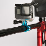 HK Army Barrel Camera Mount - Blue - New Breed Paintball & Airsoft - Barrel Camera Mount - Blue - New Breed Paintball & Airsoft - HK Army