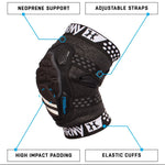 HK Army CTX Knee Pads - Black - New Breed Paintball & Airsoft - HK Army CTX Knee Pads - Black - HK Army