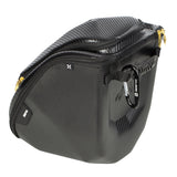 HK Army Exo Goggle Case - Black Carbon Fiber w/ Gold Zipper - New Breed Paintball & Airsoft - HK Army Exo Goggle Case - Black Carbon Fiber w/ Gold Zipper - HK Army