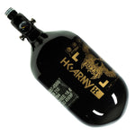 HK Army Extra Lite Carbon Fiber 68/4500 Tank - Doom - Black/Gold - New Breed Paintball & Airsoft - HK Army Extra Lite Carbon Fiber 68/4500 Tank - Doom - Black/Gold - HK Army