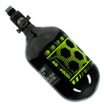 HK Army Extra Lite Carbon Fiber 68/4500 Tank - Hex - Black/Neon Green - New Breed Paintball & Airsoft - HK Army Extra Lite Carbon Fiber 68/4500 Tank - Hex - Black/Neon Green - HK Army