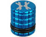 HK Army Fill Nipple Cover - Blue - New Breed Paintball & Airsoft - HK Army Fill Nipple Cover - Blue - HK Army