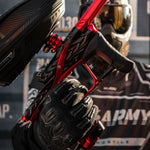 HK Army Fossil EGO LV1.6 XV - Lava - Dust Black / Red - New Breed Paintball & Airsoft - HK Army Fossil EGO LV1.6 XV - Lava - Dust Black / Red - HK Army