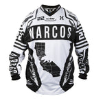 HK Army Freeline Jersey - Narcos 2020 White - New Breed Paintball & Airsoft - HK Army Freeline Jersey - Narcos 2020 White - HK Army