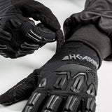 HK Army Hardline Armored (Full Finger) Gloves - Blackout - New Breed Paintball & Airsoft - HK Army Hardline Armored (Full Finger) Gloves - Blackout - HK Army