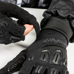 HK Army Hardline Armored Gloves - Blackout - New Breed Paintball & Airsoft - HK Army Hardline Armored Gloves - Blackout - HK Army