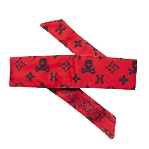 HK Army Headband - Monogram Red - New Breed Paintball & Airsoft - HK Army Headband - Monogram Red - HK Army