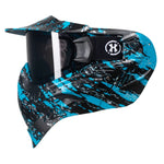 HK Army HSTL Goggles - Fracture Black / Turquoise - New Breed Paintball & Airsoft - HK Army HSTL Goggles - Fracture Black / Turquoise - HK Army