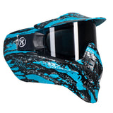 HK Army HSTL Goggles - Fracture Black / Turquoise - New Breed Paintball & Airsoft - HK Army HSTL Goggles - Fracture Black / Turquoise - HK Army