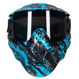 HK Army HSTL Goggles - Fracture Black / Turquoise - New Breed Paintball & Airsoft - HK Army HSTL Goggles - Fracture Black / Turquoise - HK Army