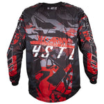 HK Army HSTL Line Jersey - Lava - Red/Black - New Breed Paintball & Airsoft - HK Army HSTL Line Jersey - Lava - Red/Black - HK Army