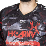 HK Army HSTL Line Jersey - Lava - Red/Black - New Breed Paintball & Airsoft - HK Army HSTL Line Jersey - Lava - Red/Black - HK Army