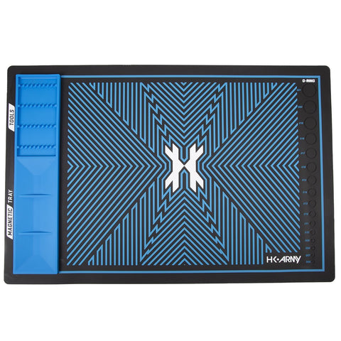 HK Army MagMat - Magnetic Paintball Tech Mat - Black/Blue - New Breed Paintball & Airsoft - HK Army MagMat - Magnetic Paintball Tech Mat - Black/Blue - HK Army