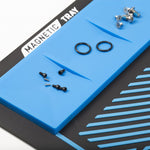 HK Army MagMat - Magnetic Paintball Tech Mat - Black/Blue - New Breed Paintball & Airsoft - HK Army MagMat - Magnetic Paintball Tech Mat - Black/Blue - HK Army