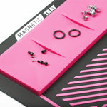 HK Army MagMat - Magnetic Paintball Tech Mat - Black/Pink - New Breed Paintball & Airsoft - HK Army MagMat - Magnetic Paintball Tech Mat - Black/Pink - HK Army