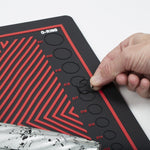 HK Army MagMat - Magnetic Paintball Tech Mat - Black/Red - New Breed Paintball & Airsoft - HK Army MagMat - Magnetic Paintball Tech Mat - Black/Red - HK Army