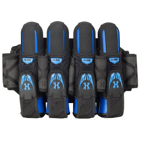 HK Army MagTek 4+3+4 Paintball Harness - Black/Blue - Pod Pack - New Breed Paintball & Airsoft - HK Army MagTek 4+3+4 Paintball Harness - Black/Blue - Pod Pack - HK Army