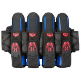 HK Army MagTek 4+3+4 Paintball Harness - Black/Red - Pod Pack - New Breed Paintball & Airsoft - HK Army MagTek 4+3+4 Paintball Harness - Black/Red - Pod Pack - HK Army