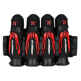 HK Army Zero-G 2.0 4+3+4 Paintball Harness - Black/Red- Pod Pack - New Breed Paintball & Airsoft - HK Army Zero-G 2.0 4+3+4 Paintball Harness - Black/Red- Pod Pack - HK Army