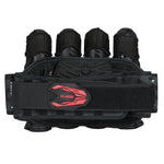 HK Army Zero-G 2.0 4+3+4 Paintball Harness - Black/Red- Pod Pack - New Breed Paintball & Airsoft - HK Army Zero-G 2.0 4+3+4 Paintball Harness - Black/Red- Pod Pack - HK Army
