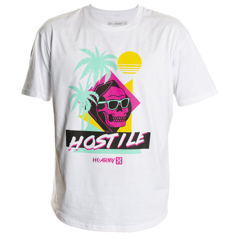 Hostile Nights - T-Shirt - White - New Breed Paintball & Airsoft - Hostile Nights - T-Shirt - White - New Breed Paintball & Airsoft - HK Army