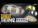 Valken Tango Dual Pane Thermal Goggle - Tan