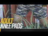 Valken Tactical X-Shaped Adult Knee Pads - Desert Tan